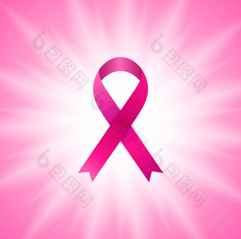 乳房癌症意识月<strong>粉</strong>红色的丝绸丝带和白色光滑的梁背景乳房癌症意识月<strong>粉</strong>红色的丝带和白色梁