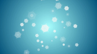 蓝色的摘要六角分子科技概念背景蓝色的摘要六角分子科技背景
