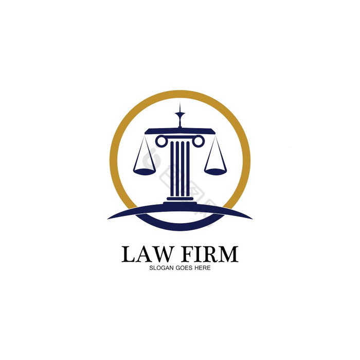 法律公司标志和图标