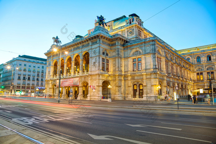 维也纳8月维也纳状态歌剧晚上8月维也纳rsquo歌剧房子和歌剧公司与历史约会回来的mid-th世纪