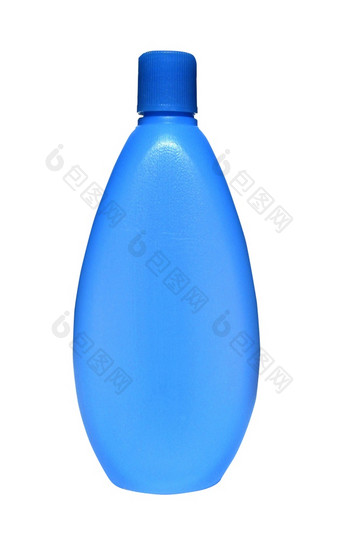 洗发水瓶孤立的白色背景洗发水瓶
