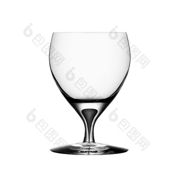 空酒玻璃孤立的白色背景空酒玻璃