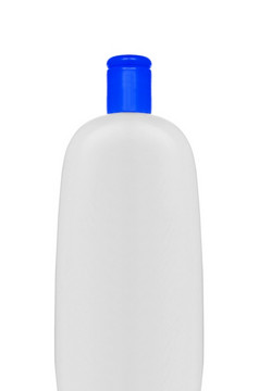 洗发水过来这里乳液白色塑料瓶与成员白色背景洗发水过来这里乳液白色塑料瓶