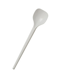 塑料勺子孤立的白色背景塑料勺子孤立的