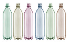 瓶水孤立的的白色瓶水孤立的