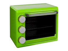 绿色微波烤箱