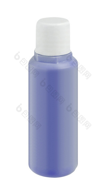 洗发水瓶孤立的白色背景洗发水瓶孤立的白色巴克尔弗朗德