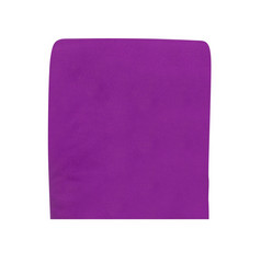 紫色的餐巾孤立的白色