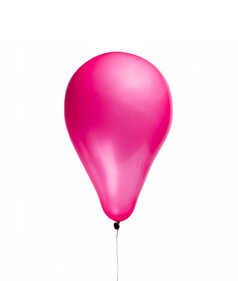 充气气球孤立的白色背景充气气球