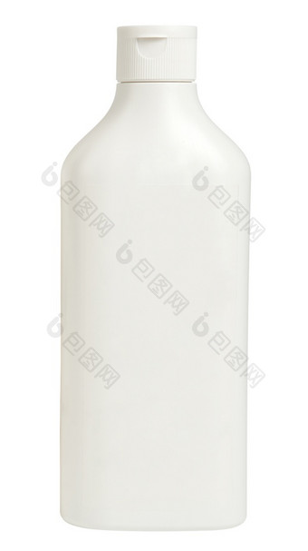 白色<strong>洗发水</strong>瓶孤立的白色白色<strong>洗发水</strong>瓶