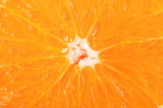 橙色纸浆关闭照片柑橘类水果背景