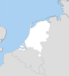 地图荷兰政治地图荷兰与的几个州