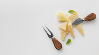 平躺分类美食奶酪奶酪刀与复制空间决议和高质量美丽的照片平躺分类美食奶酪奶酪刀与复制空间高质量美丽的照片概念