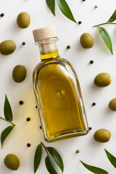 橄榄石油瓶表格高决议照片橄榄石油瓶表格高质量照片