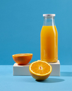 橙色汁水果安排