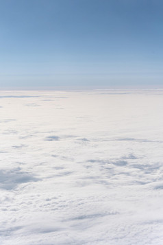 毛茸茸的云见过从飞机