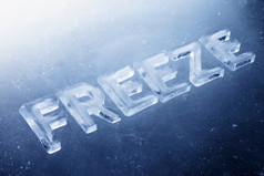 词冻结使真正的冰信冰背景