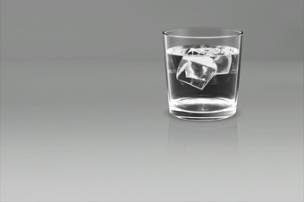威士忌玻璃苏格兰威士忌波本威士忌有创意的孤立的白色背景高决议呈现适合为你的设计元素