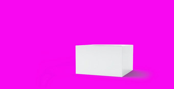 化妆品盒子模型模板盒子容器为化妆品产品管奶油能美产品孤立的白色背景呈现