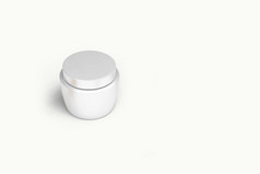 化妆品模型模板白色背景塑料容器为化妆品产品管奶油能美产品孤立的白色背景呈现