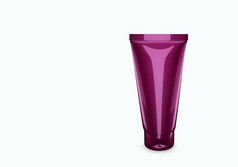 深淡紫色nacre擦洗管模型孤立的从背景擦洗管包设计空白卫生医疗身体面部哪模板插图