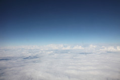 照片云从飞机