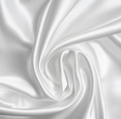光滑的优雅的白色丝绸可以使用背景