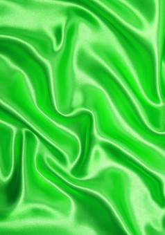 光滑的优雅的绿色丝绸缎可以使用背景