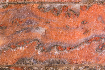 <strong>照片墙</strong>红色的石头瓷砖纹理