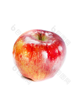 新鲜的苹果水果白色背景新鲜的苹果