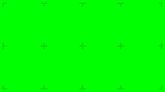 绿色屏幕与位置标记为合成FUHD原始<strong>大小</strong>锚是为容易删除