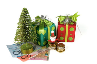 澳大利亚痛苦圣诞节支出圣诞节时间支出与澳大利亚货币