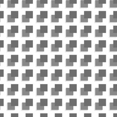 无缝的几何背景现代单色纹理模式与现实的影子而且减少出纸effectGeometrical模式与灰色的而且黑色的广场
