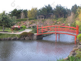 尼基桥日本花园图文巴昆士兰澳大利亚