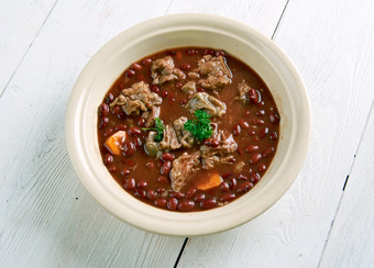 棕色（的）温莎汤丰盛的英国肉汤受欢迎的在的维多利亚时代和爱德华七世时代时代