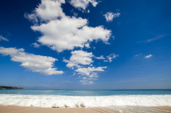 美丽的景观<strong>图片</strong>白色<strong>沙子</strong>热带海滩
