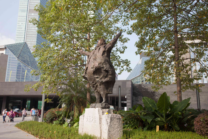 深圳建筑深圳市市民中心建筑新的地标建筑高