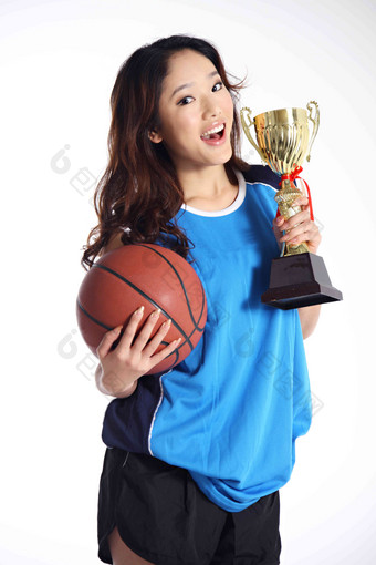 东方女篮球运动员