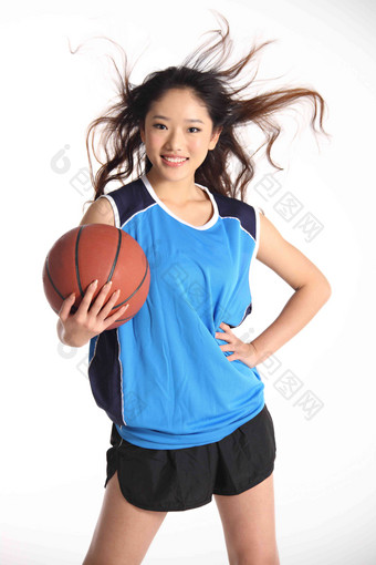 东方青年女篮球运动员