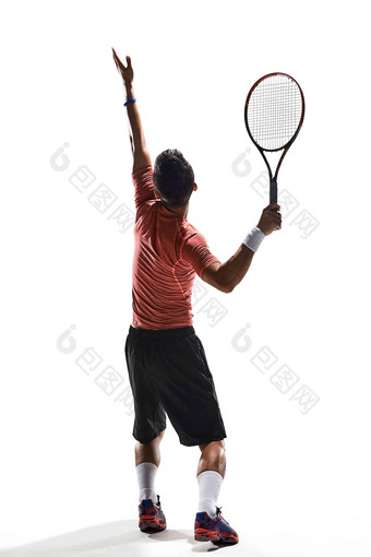 运动员打<strong>网球</strong>