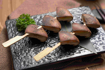 日式烤香菇