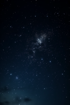 蓝色天空的星星摄影图数字艺术11