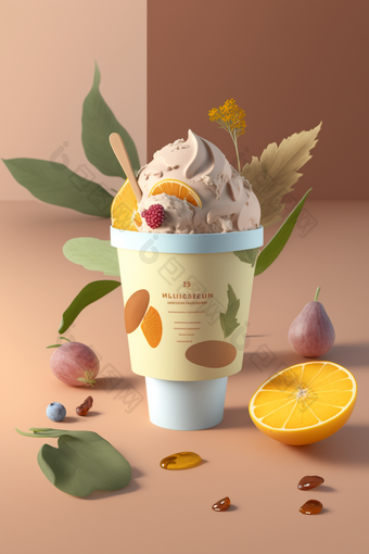 冰淇淋食物产品新鲜广告摄影