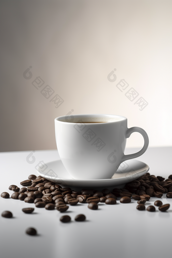 装满<strong>咖啡</strong>的<strong>咖啡</strong>杯摄影图数字艺术7