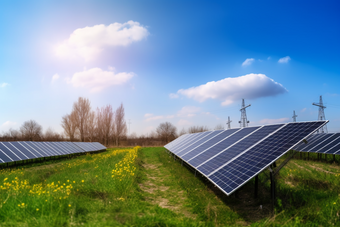 光伏板新能源光源科技再生能源能源节约能源