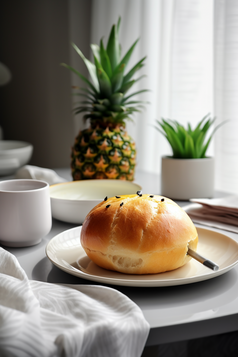 面包食物摄影早餐美味可口摄影图43