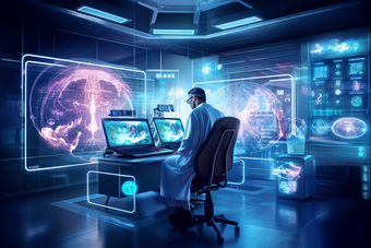 科学家医疗设备未来科技科幻摄影图9