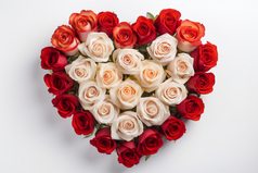 玫瑰爱心爱浪漫鲜花摄影图6