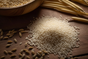 稻米大米粮食谷物麦穗收获五谷