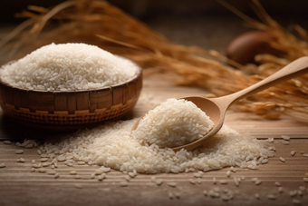 稻米大米粮食谷物麦穗收获丰收